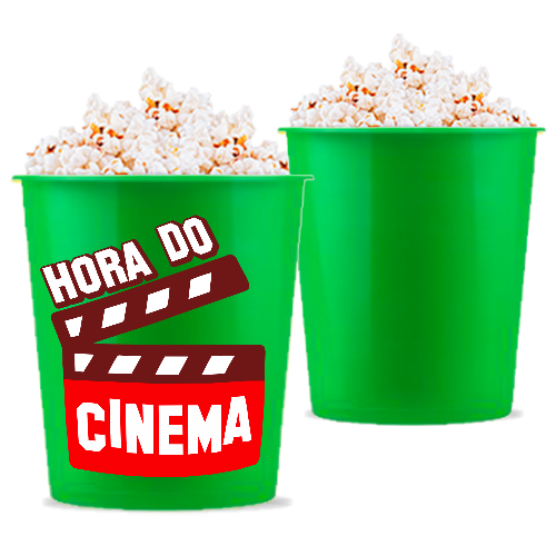Balde de Pipoca | 2,8L | Verde