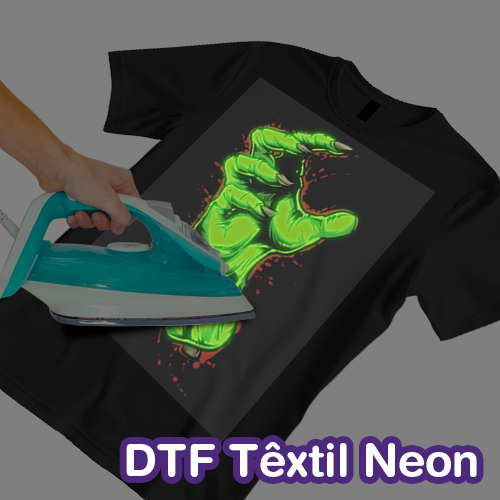 DTF Têxtil Neon | 40x56cm 
