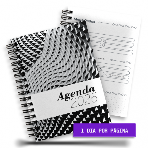 Agenda Amarantto | 1 Dia por página | 4/4 - 380 Páginas