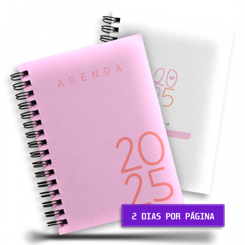 Agenda Meus Sonhos | 2 Dias por página | 4/4 - 200 Páginas